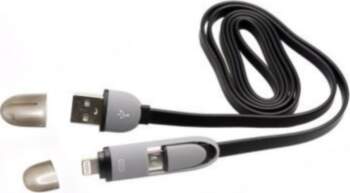 Sbox USB-Micro USB+IPH.5 M/M 1M