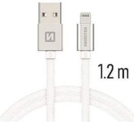 Swissten Textile Fast Charge 3A Lightning