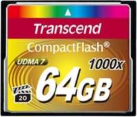 Transcend CompactFlash Card 1000x 64GB MLC