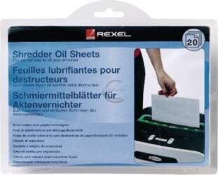 Oiled paper sheets REXEL (20 psc