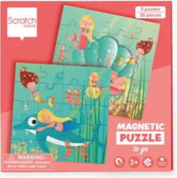 Scratch 6181153 Magnētiska puzļu grāmata