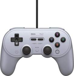 8BitDo Pro2 Wired Gamepad Grey Ed