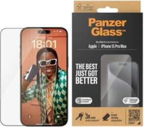 PanzerGlass™ Screen Protector iPhone 15 Pro