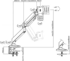 Digitus Monitor Mount DA-90427 | DA-90427