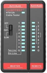 ElectroBase ® Kompakts LAN kabeļu testeris