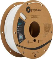 Polymaker PETG materiāls PolyLite White, 1kg