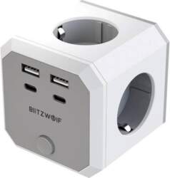 BlitzWolf BW-EC2 8-in-1 Power Cube (4xAC