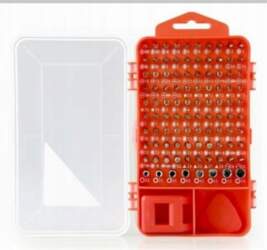Gembird Precision bit set, 108 pcs
