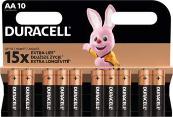 AA (LR6) baterijas 1.5V Duracell