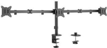 GEMBIRD Adjustable desk 3-display mount |