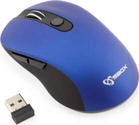 Sbox WM-911BL  Wireless Mouse, Blue |