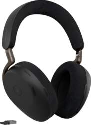Jabra Evolve3 85 MS Black Bezvadu