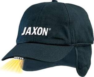 Jaxon CAP WITH FLASHLIGHT - BLACK