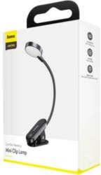 led mini reading lamp with clip