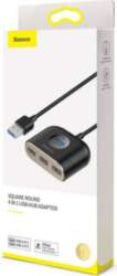 Baseus Square Round USB Adapteris USB