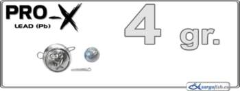 Džīgu atsvars PRO-X CH - 4