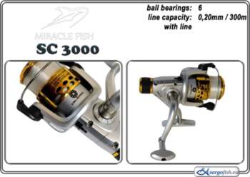 Spole MIRACLE FISH - SC3000
