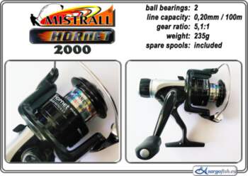 Spole MISTRALL Hornet - 2000 RD