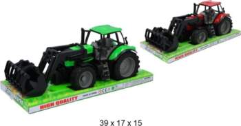 Traktors ekskavators