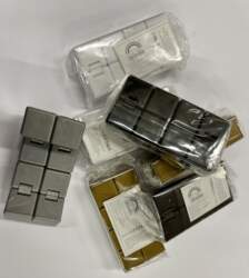 Antistresa fidget metāla