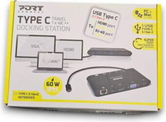 Port Connect Professional Docking Type C