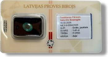 Smaragds 1.43ct