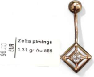 Zelts Pīrsings