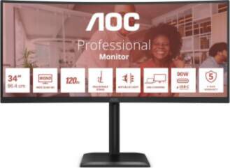 AOC E4 CU34E4CV computer monitor 86