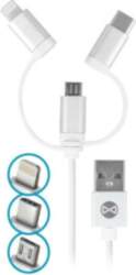 Forever 3in1 cable USB - Lightning