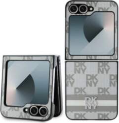 DKNY Checkered Pattern Printed Stripes Case