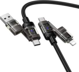 Hoco. Cable 4in1 USB A/C to