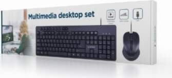 KEYBOARD +MOUSE USB ENG/KBS-UM-04 GEMBIRD