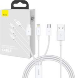 Quick Charge USB to M+L+C  Baseus