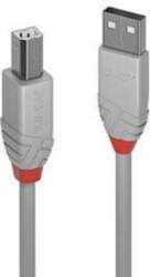 CABLE USB2 A-B 2M/ANTHRA GREY36683 LINDY