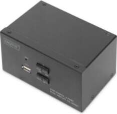 Digitus KVM Switch, 2 Port, Dual