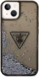 Guess PC/TPU Liquid Glitter Triangle Logo