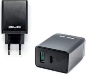 Ład. siec. Beline 1xUSB i 1xUSB-C