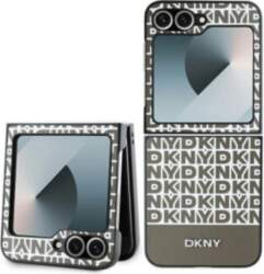 DKNY Repeat Pattern Bottom Stripe Case