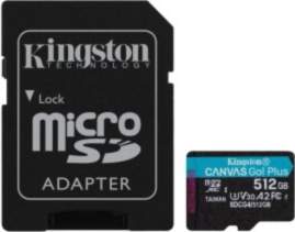 Kingston Technology 512GB microSDXC Canvas Go