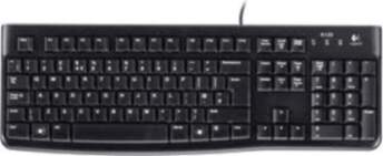 Logitech K120 wired, USB, Keyboard layout