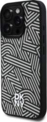 DKNY PU Leather Crosswalk Pattern Magsafe