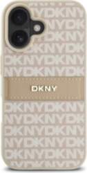 DKNY PU Leather Repeat Pattern Tonal