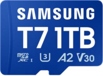 Samsung T7 microSD card