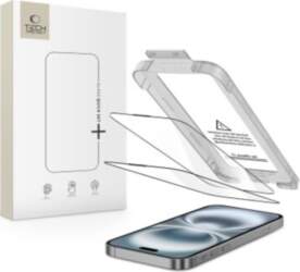 SZKŁO HARTOWANE TECH-PROTECT QUICK SET+ 2-PACK
