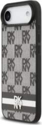 DKNY PU Leather Checkered Pattern and