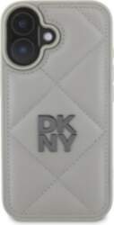 DKNY PU Leather Quilted Stack Logo