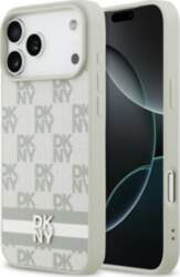 Etui DKNY Checkered with Printed Stripes