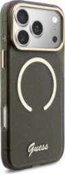 Guess IML Glitter Script Strap MagSafe