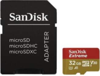 Sandisk Extreme microSDHC + SD Adapter