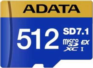 ADATA Flash Memory Card|Micro SDXC|512GB|Speed Class
